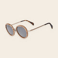 Lunettes en Bois - Retro Vintage Zebra