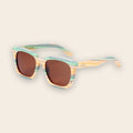 Lunettes en Bois - Skateboard Brun