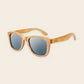 Lunettes en bois wayfarer Bambou Ambre Gris – The Wood Stock
