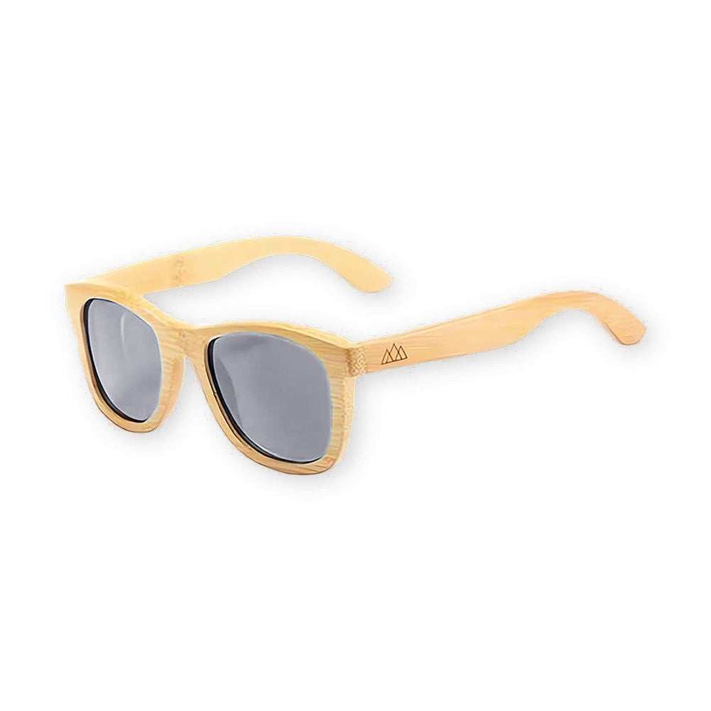 Lunettes en Bois Wayfarer - Bambou Gris