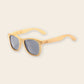 Lunettes en bois wayfarer Bambou Gris – The Wood Stock