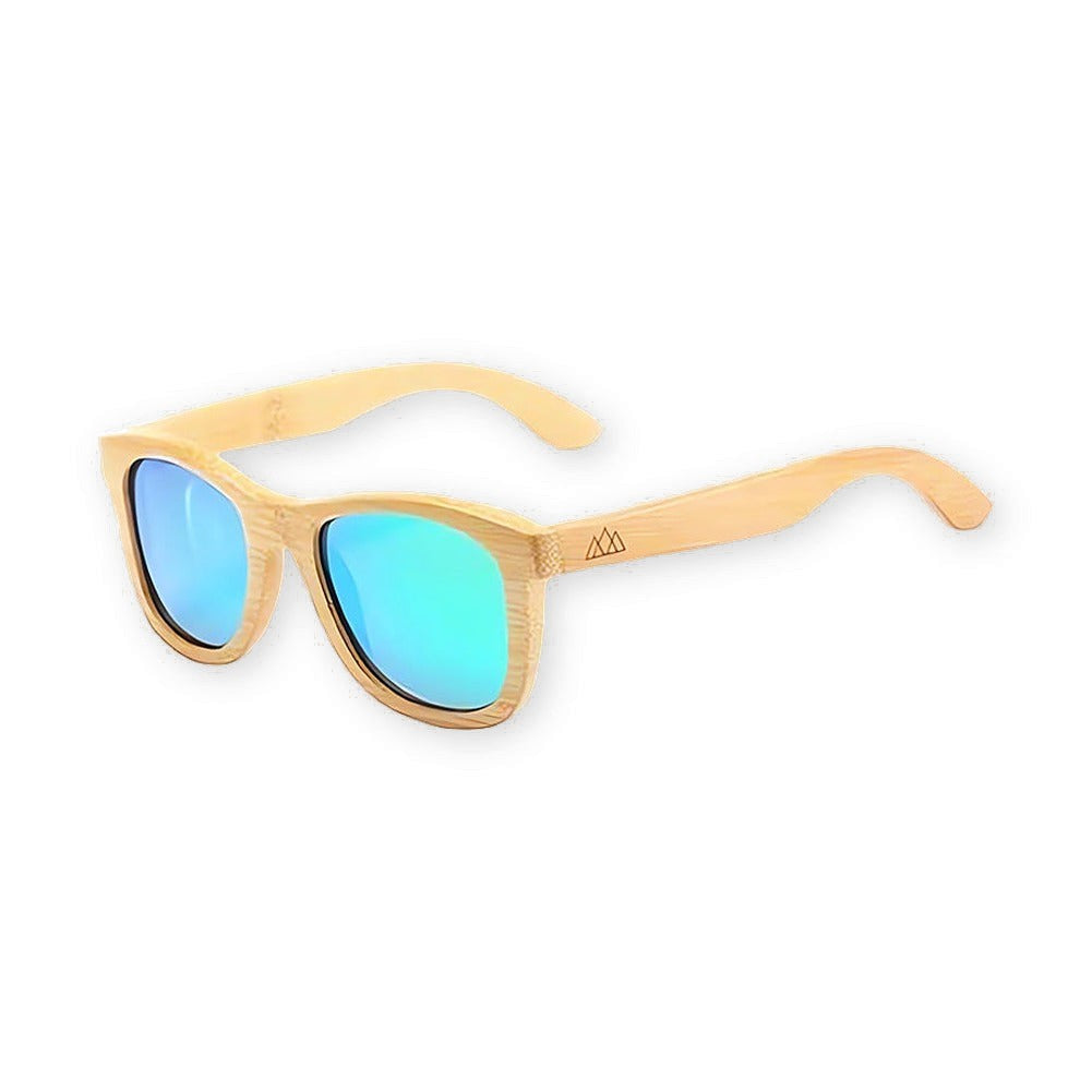 Lunettes en Bois Wayfarer - Bambou Vert