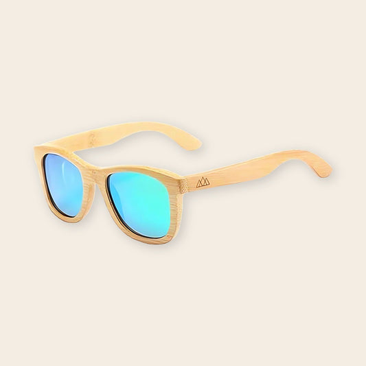 Lunettes en bois wayfarer Bambou Vert – The Wood Stock