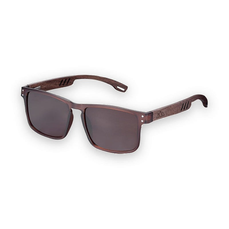 Lunettes en Bois Wayfarer - Surf Brun