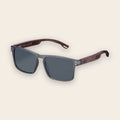 Lunettes en Bois Wayfarer - Surf Gris sombre