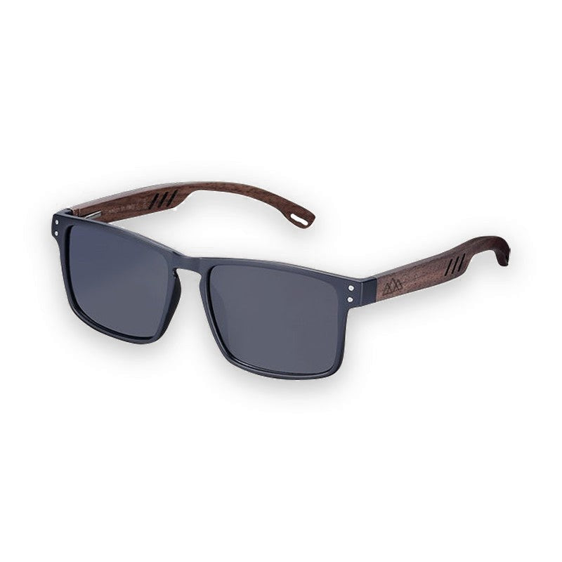 Lunettes en Bois Wayfarer - Surf Noir