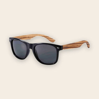 Montres et lunettes en bois de zebrano