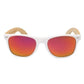 Lunettes en Bois - Wayfarer Blanc - The Wood Stock