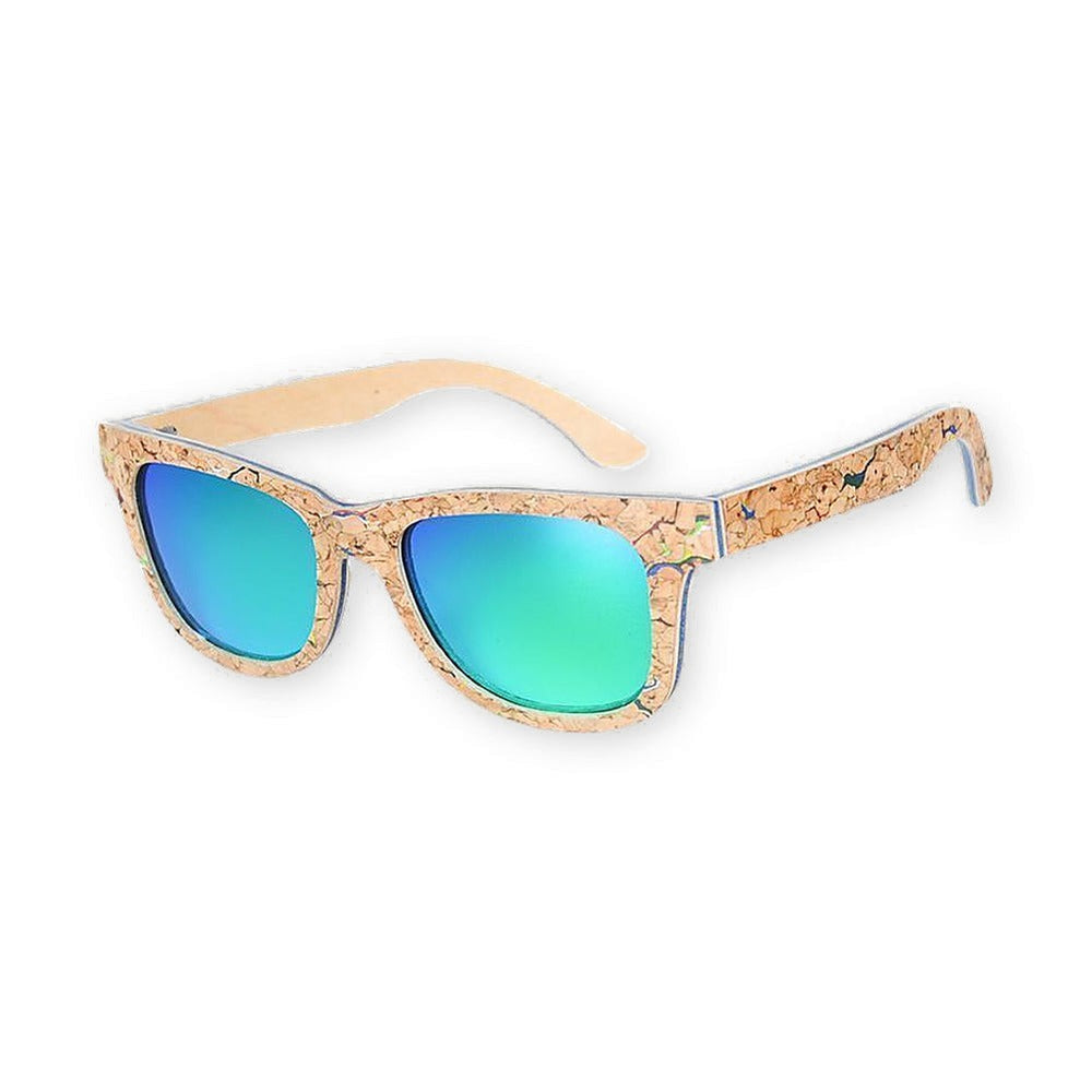 Lunettes en Liège Wayfarer - Paradise Vert