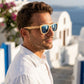 Lunettes en bois - Bambou Ambre Gris