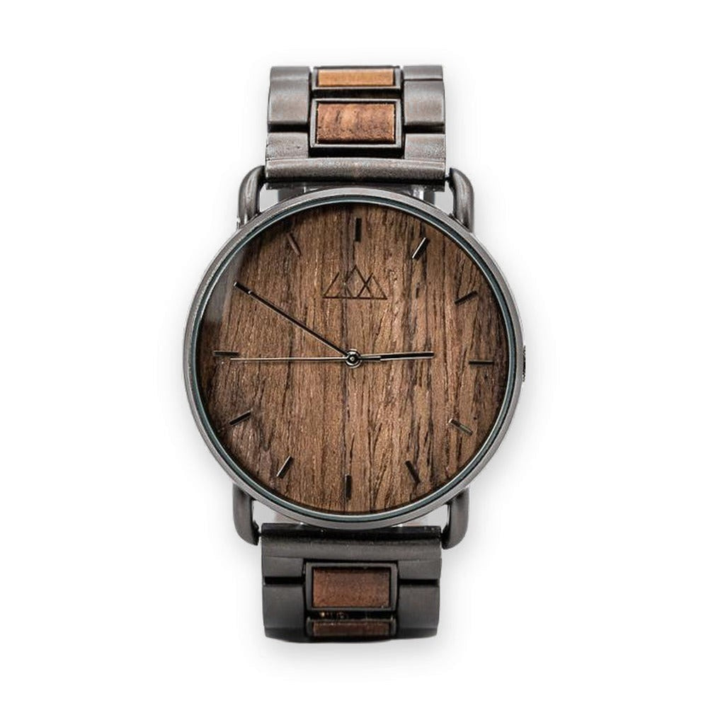 Montre en Bois Argentée - Targone Silver
