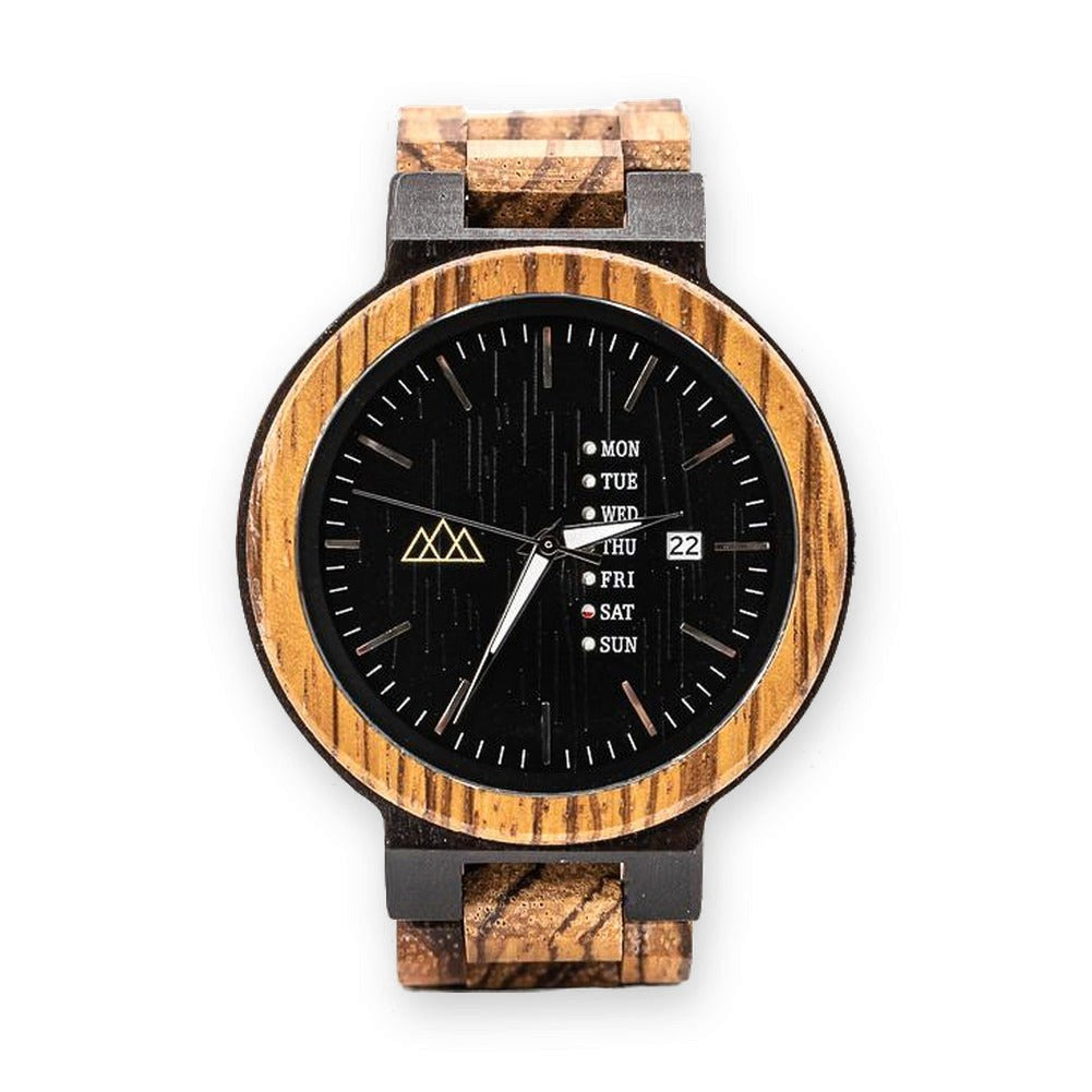Montre Bois Bio - Fashion Black