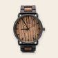 Montre en bois cadran noir mat Targone Dark – The Wood Stock