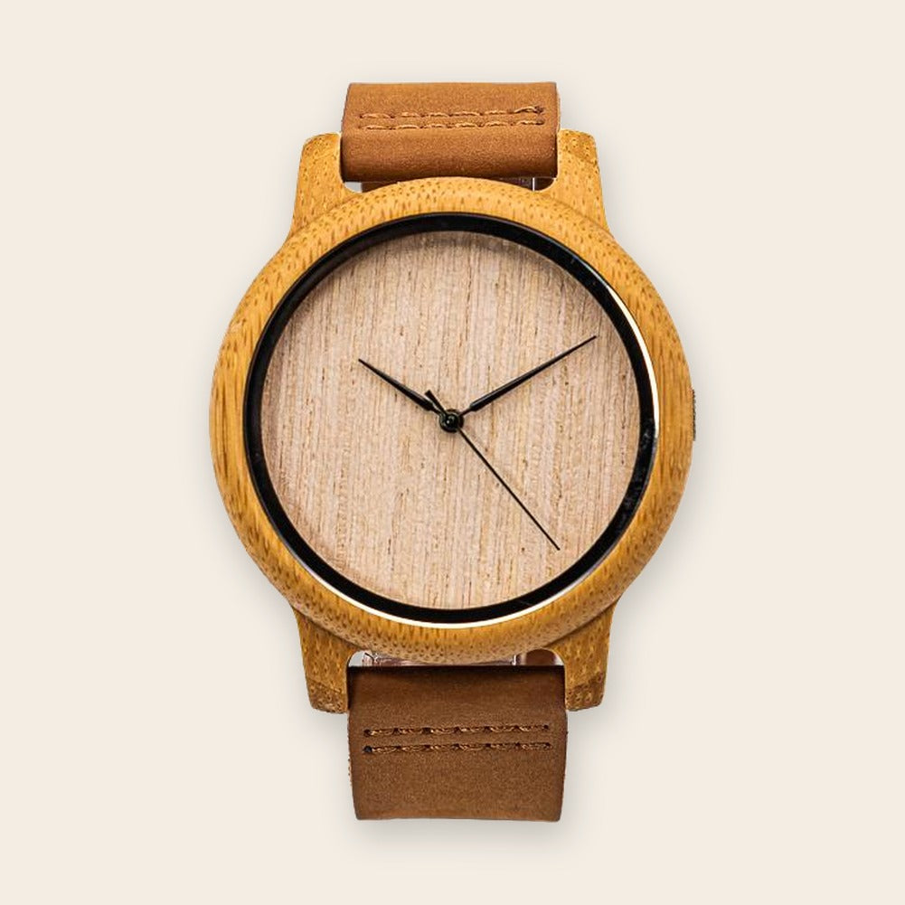 Montre en bois classique Pur – The Wood Stock