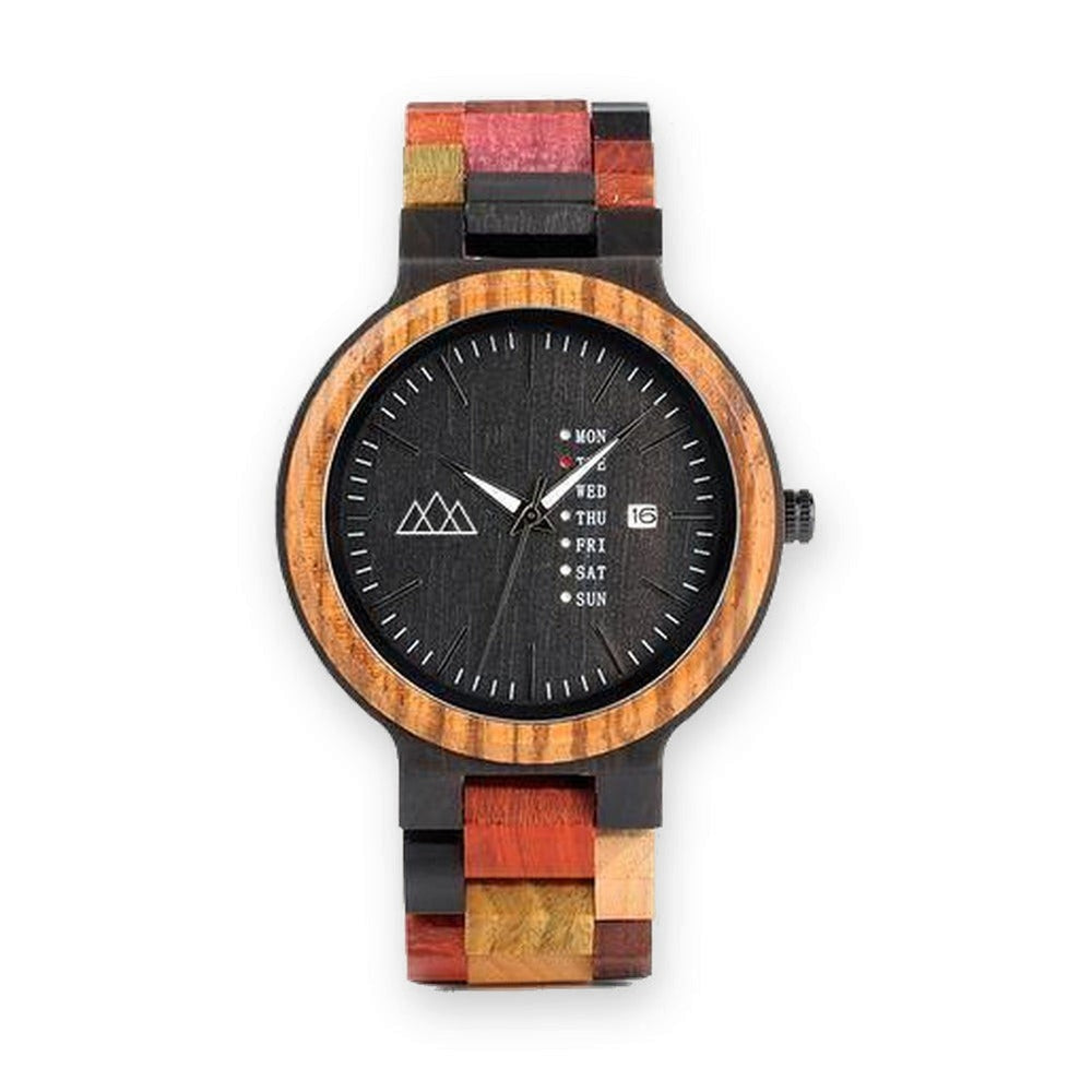 Montre en Bois Couleur - Fashion Color