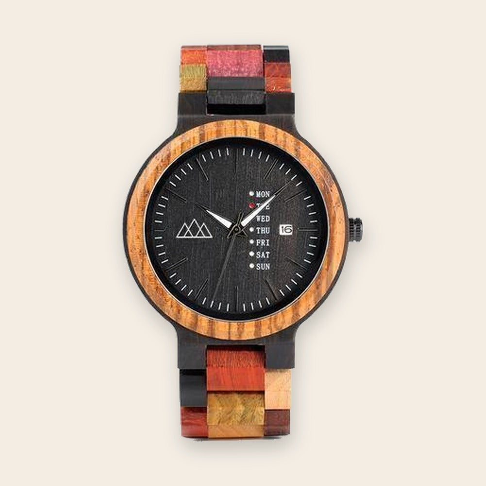 Montre en bois couleur Fashion Color – The Wood Stock
