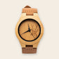 Montre en bois déco Deer – The Wood Stock