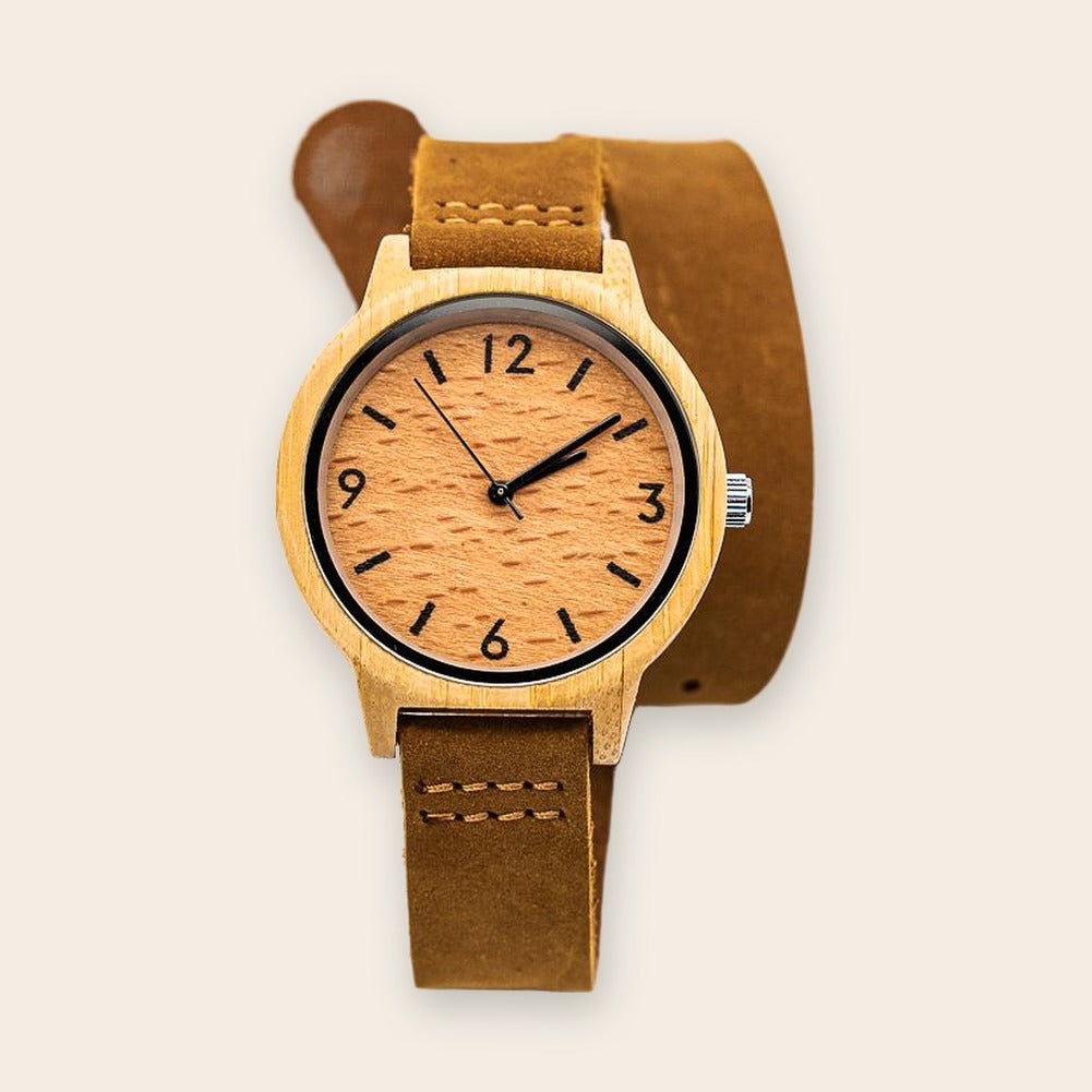 Montre en bois pour femme Heart – The Wood Stock