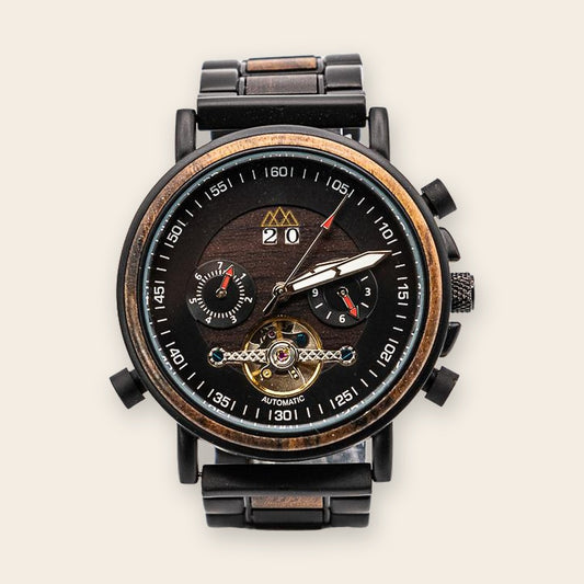 Montre en bois homme automatique Empower – The Wood Stock