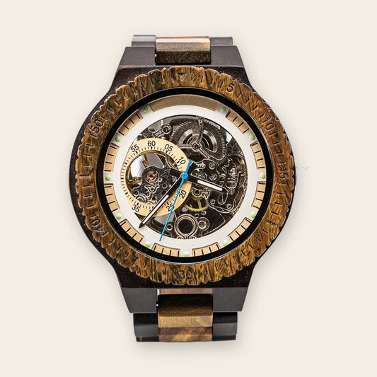 Montre en bois homme automatique Indy – The Wood Stock