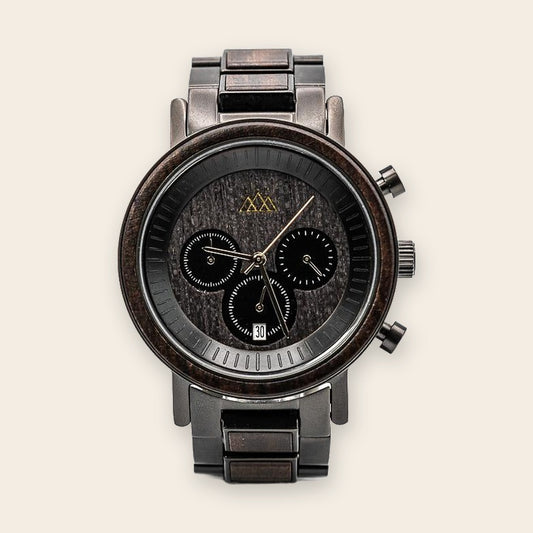 Montre en bois homme Lux Marshal Dark – The Wood Stock
