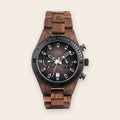 Montre en Bois Pour Homme Marron - Roadster Brown