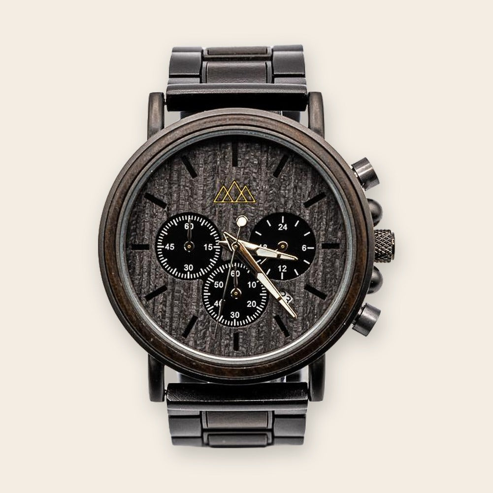 Montre en bois homme Marshal Brown – The Wood Stock