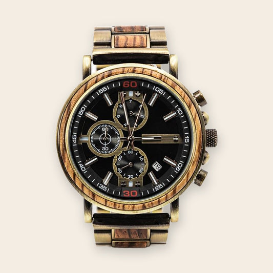 Montre en bois homme Paris Kao – The Wood Stock