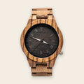 Montre en Bois Homme à Quartz - Roma Zebra