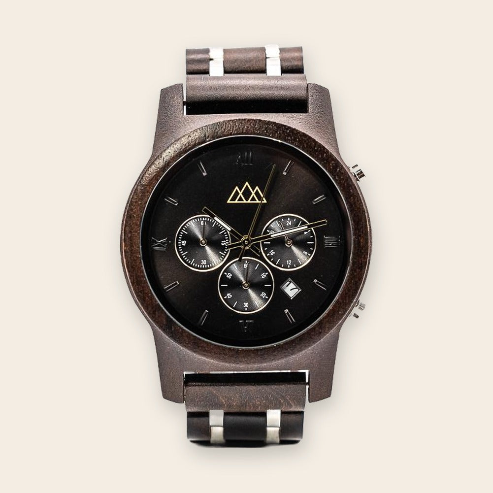 Montre bois pour homme Sport Dark – The Wood Stock