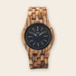 Montre en bois homme suisse Zebra Daily – The Wood Stock