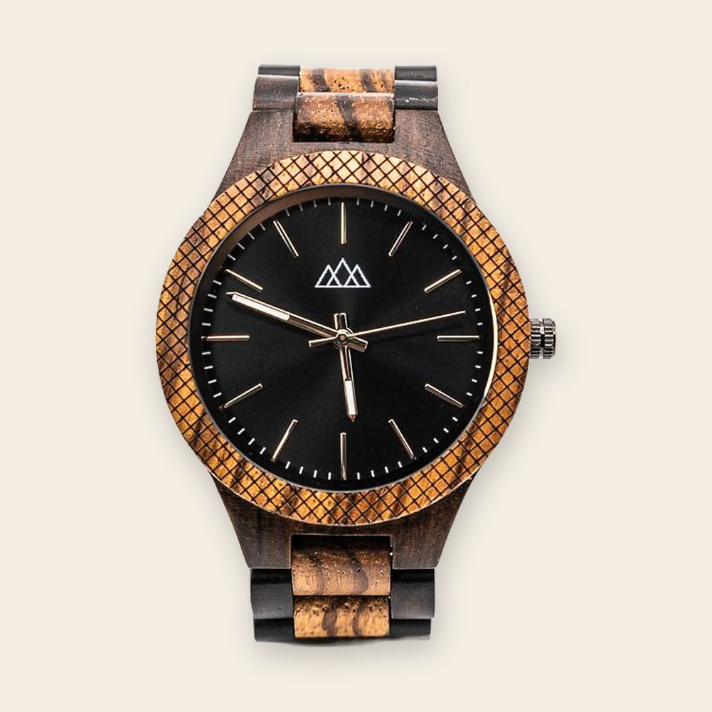Montre en Bois Homme Wild Dark – The Wood Stock
