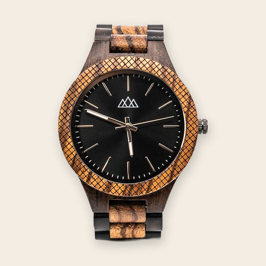 Montre en Bois Homme Wild Dark – The Wood Stock