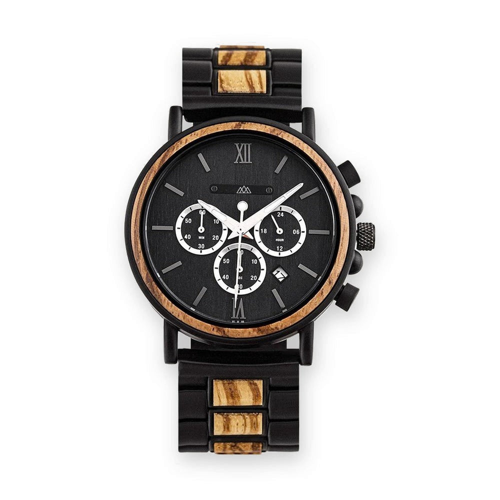 Montre en bois Homme - Zebra Marshal Classy
