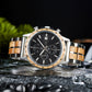 Montre en bois d'olivier homme Artio en situation, photo 2