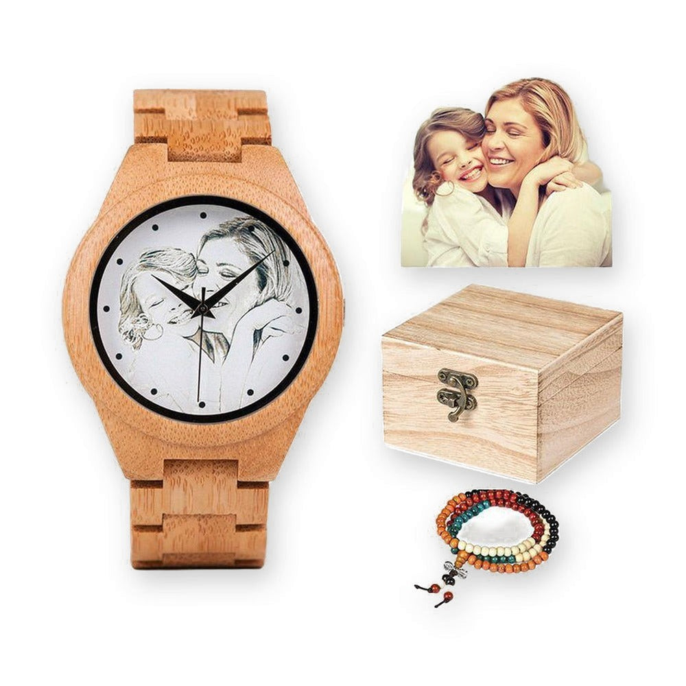 Montre en Bois Personnalisable