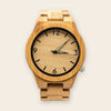 Montre en Bois Quartz - Light Bamboo