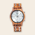 Montre en Bois Suisse - Sport Roma Zebra