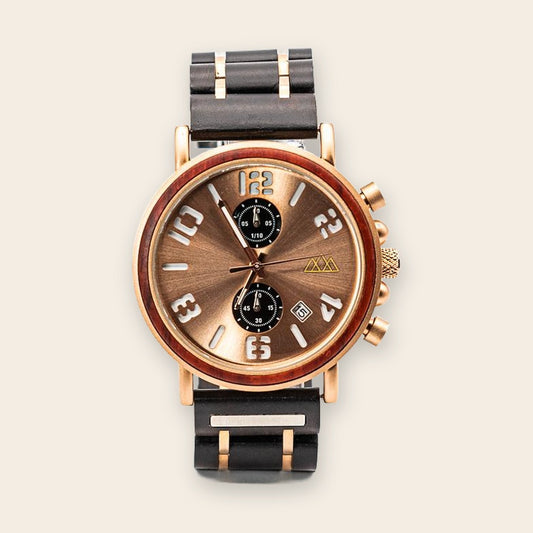 Montre bracelet bois femme Heritage Or – The Wood Stock