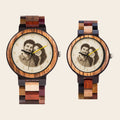 Montre en Bois Cadran Personnalisable - Duo