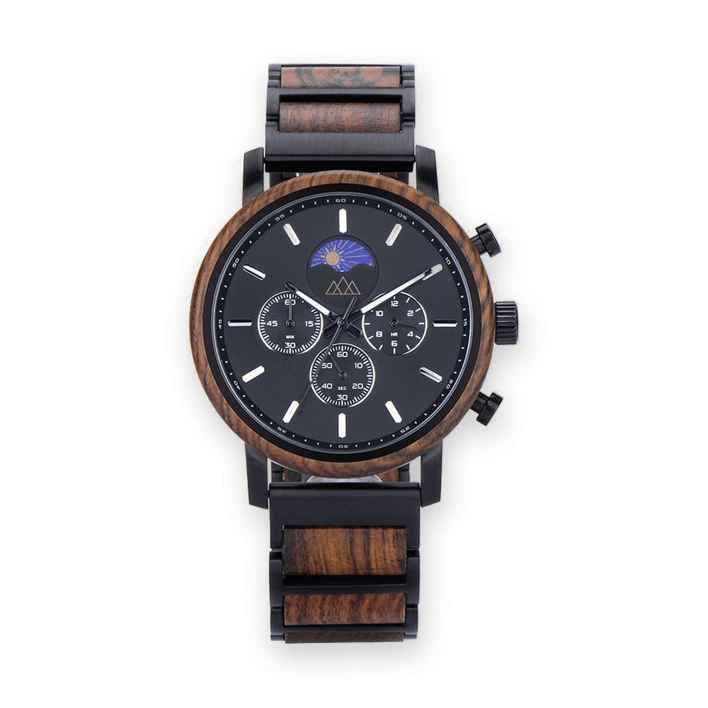 Montre Homme en Bois - Uluna Brown