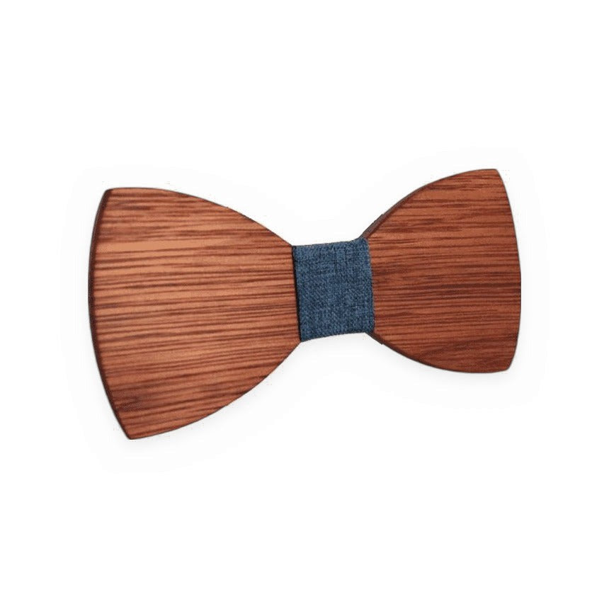 Noeud Papillon Bois - Ambre