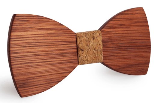Noeud Papillon Bois - Ambre - The Wood Stock