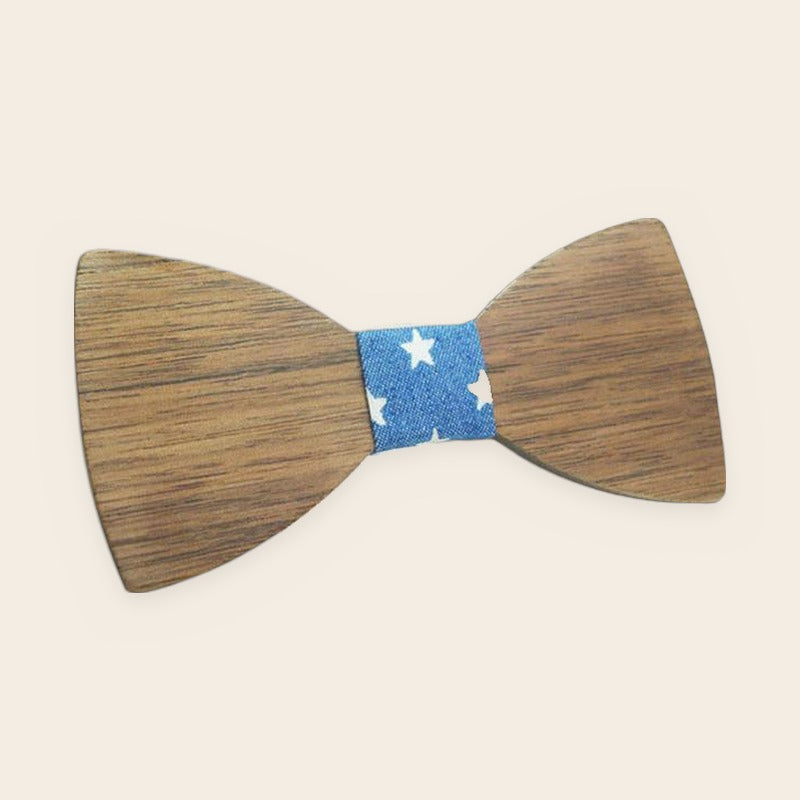 Noeud papillon en bois enfant Boryana – The Wood Stock