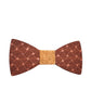 Noeud Papillon Bois - Herringbone - The Wood Stock