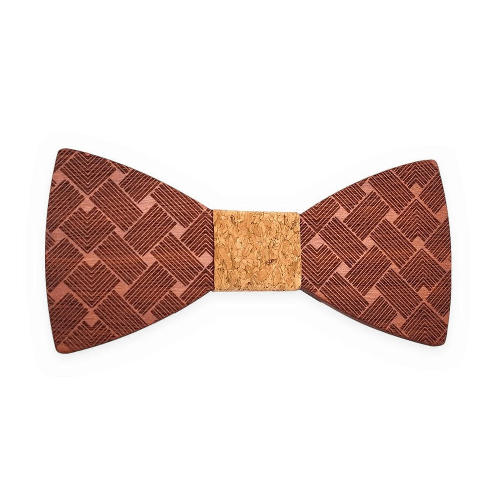 Noeud Papillon Bois - Herringbone