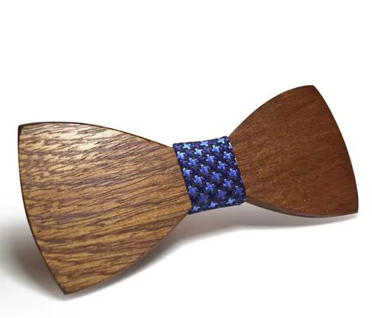 Noeud Papillon Bois Homme - Crossed - The Wood Stock