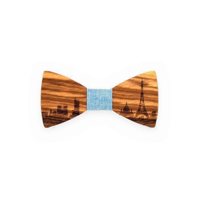 Noeud Papillon Bois - Paris