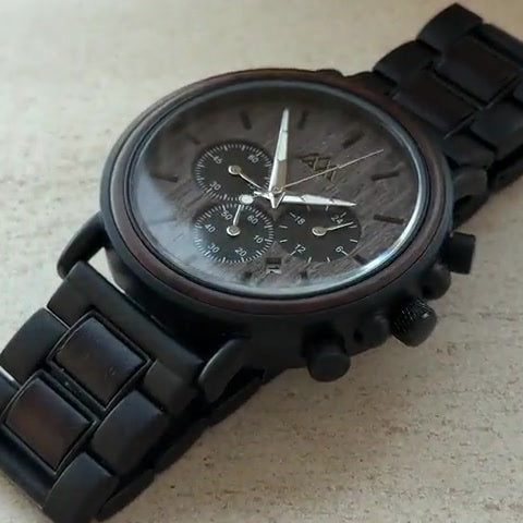 Montre en bois Marshal Brown en vidéo