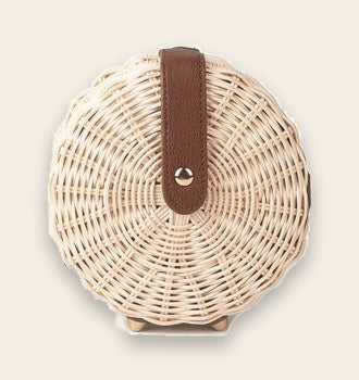 Sac en osier rond Rachel – The Wood Stock